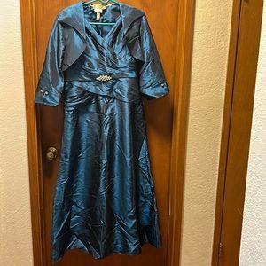 Mother of the bride dress with bolero